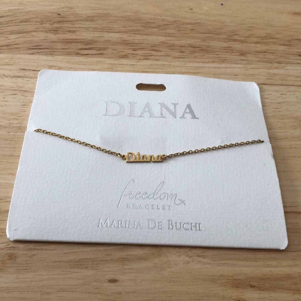 Diana Name Bracelet